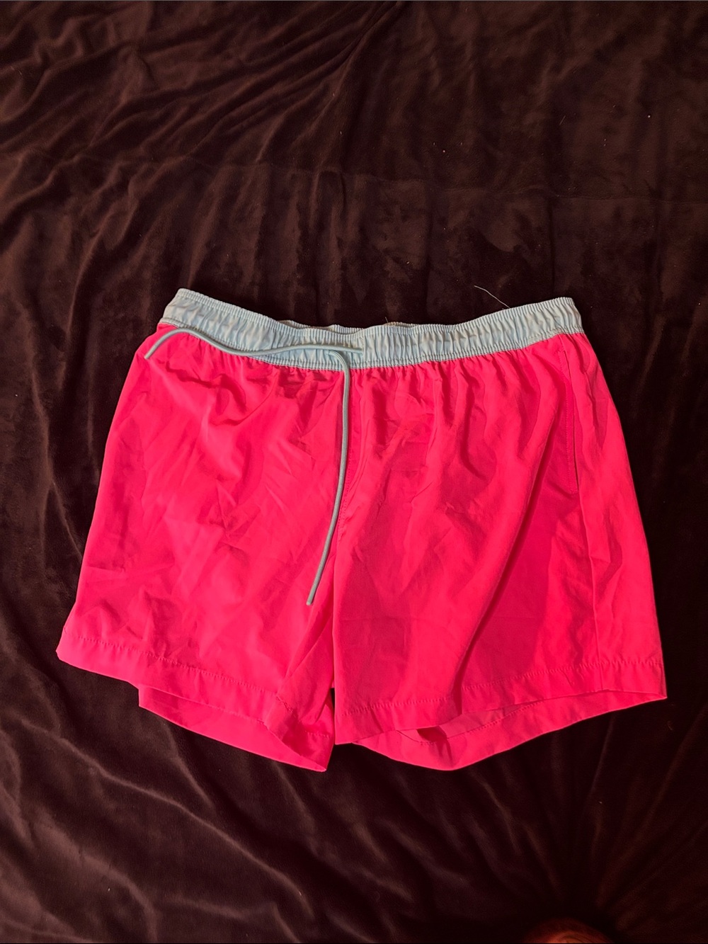 Vibrant swim trunks